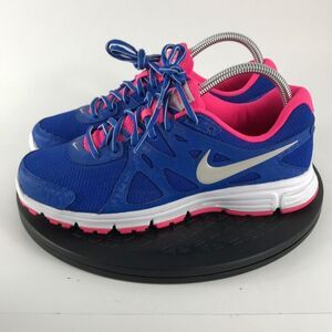 Nike Revolution 2 Blue/Pink Athletic Running Shoes 554900-407 Women’s Size 8